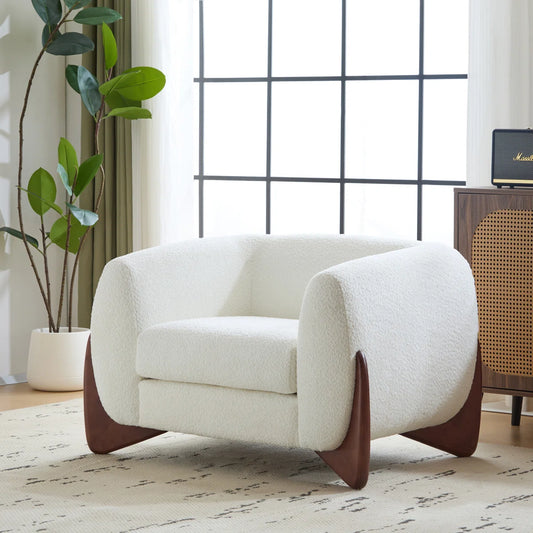 41" Rhudine Boucle Upholstered Sofa