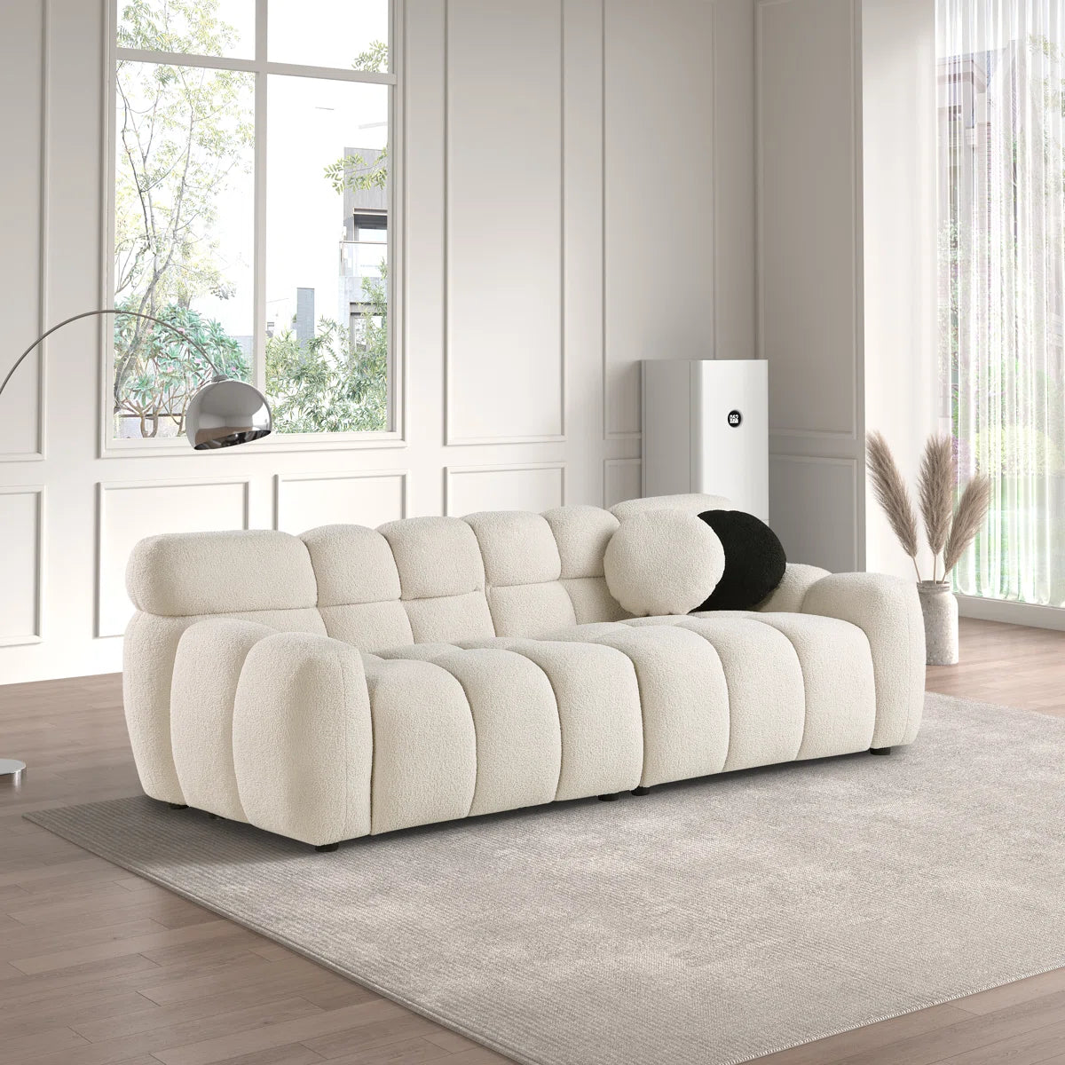Chen 86.5" Upholstered Modern Style Sofa