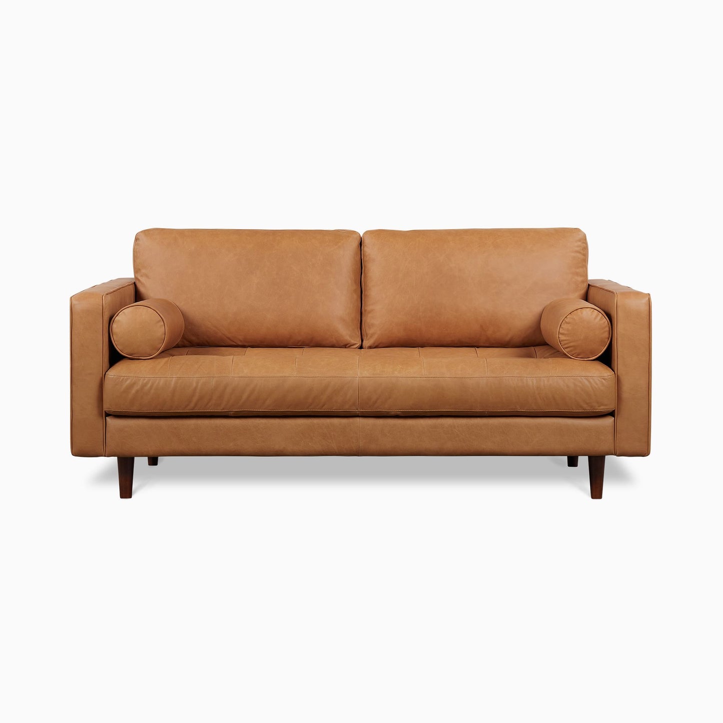 Chen 72" Leather Sofa