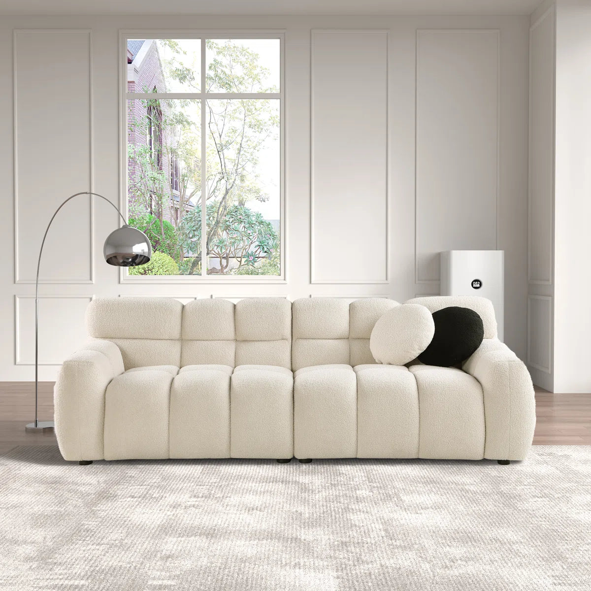 Chen 86.5" Upholstered Modern Style Sofa
