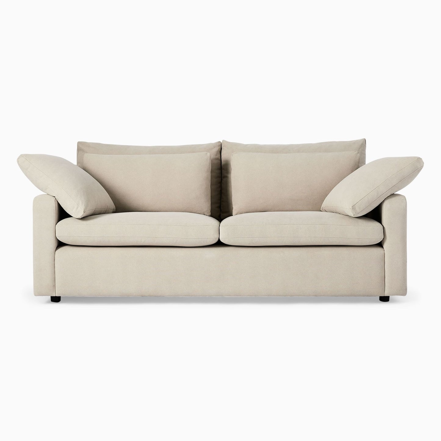 Chen 77" Harmony Swoop Arm Sofa