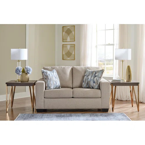 Chen 62'' Upholstered Loveseat