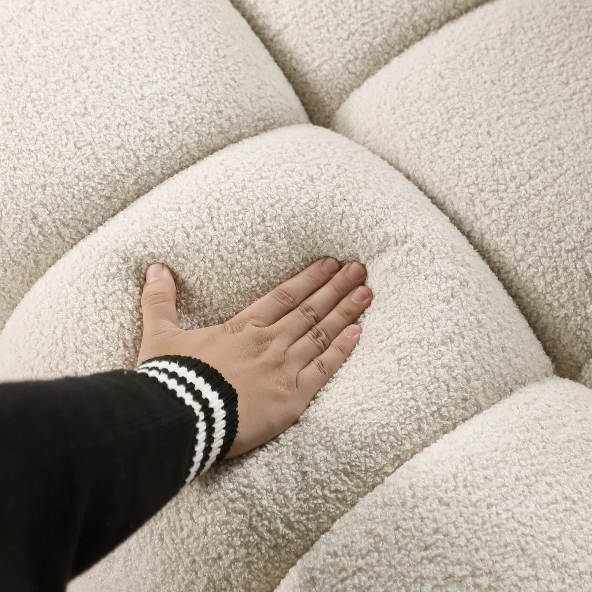 Chen 86.5" Upholstered Modern Style Sofa